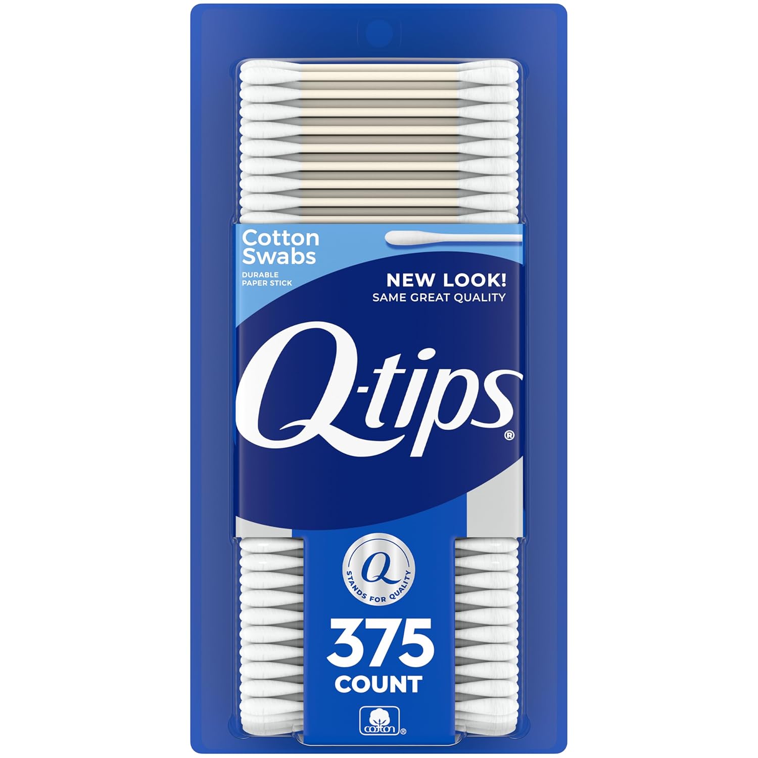 Q-tips Cotton Swabs | 375 Count