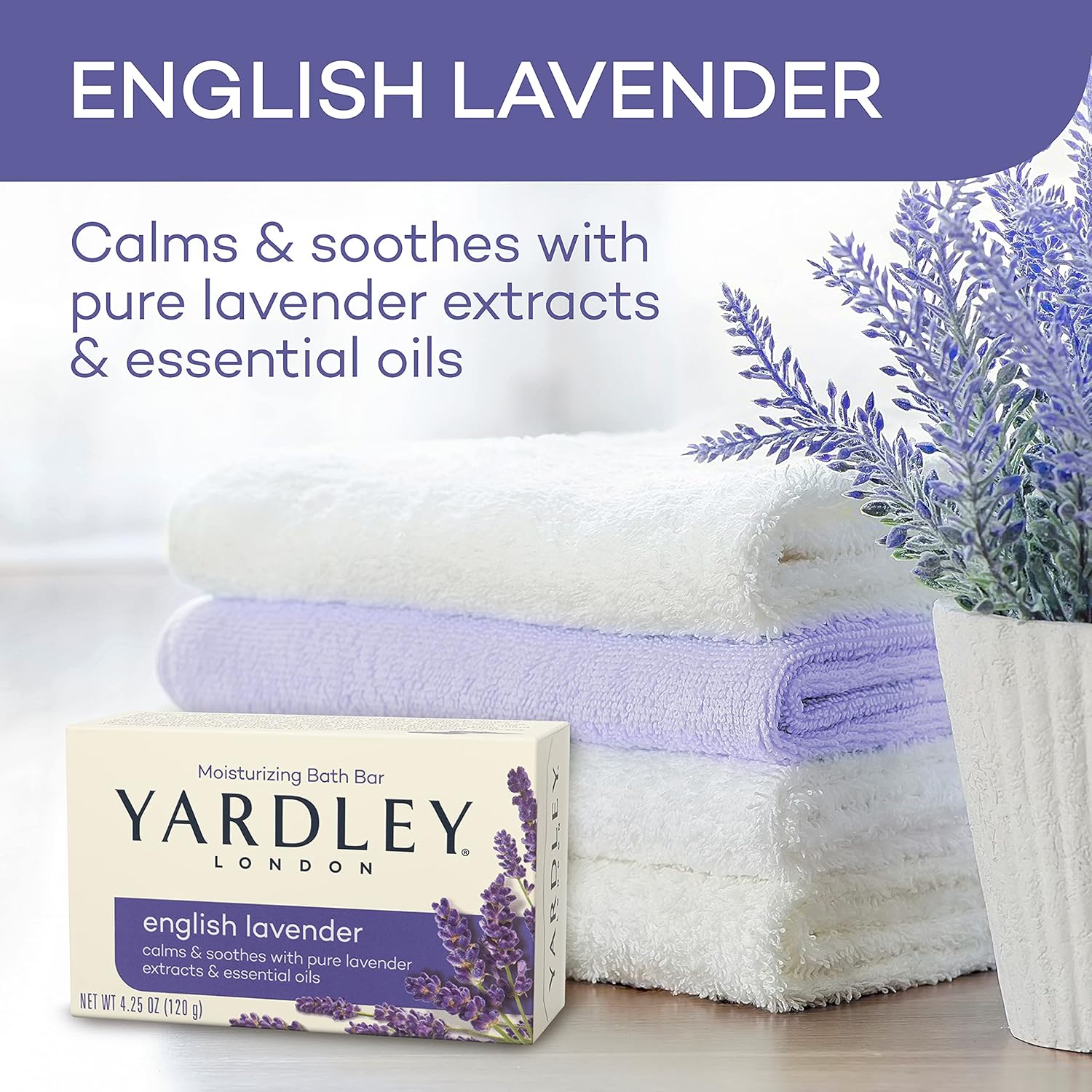 Yardley Français Lavender Soap 120 g