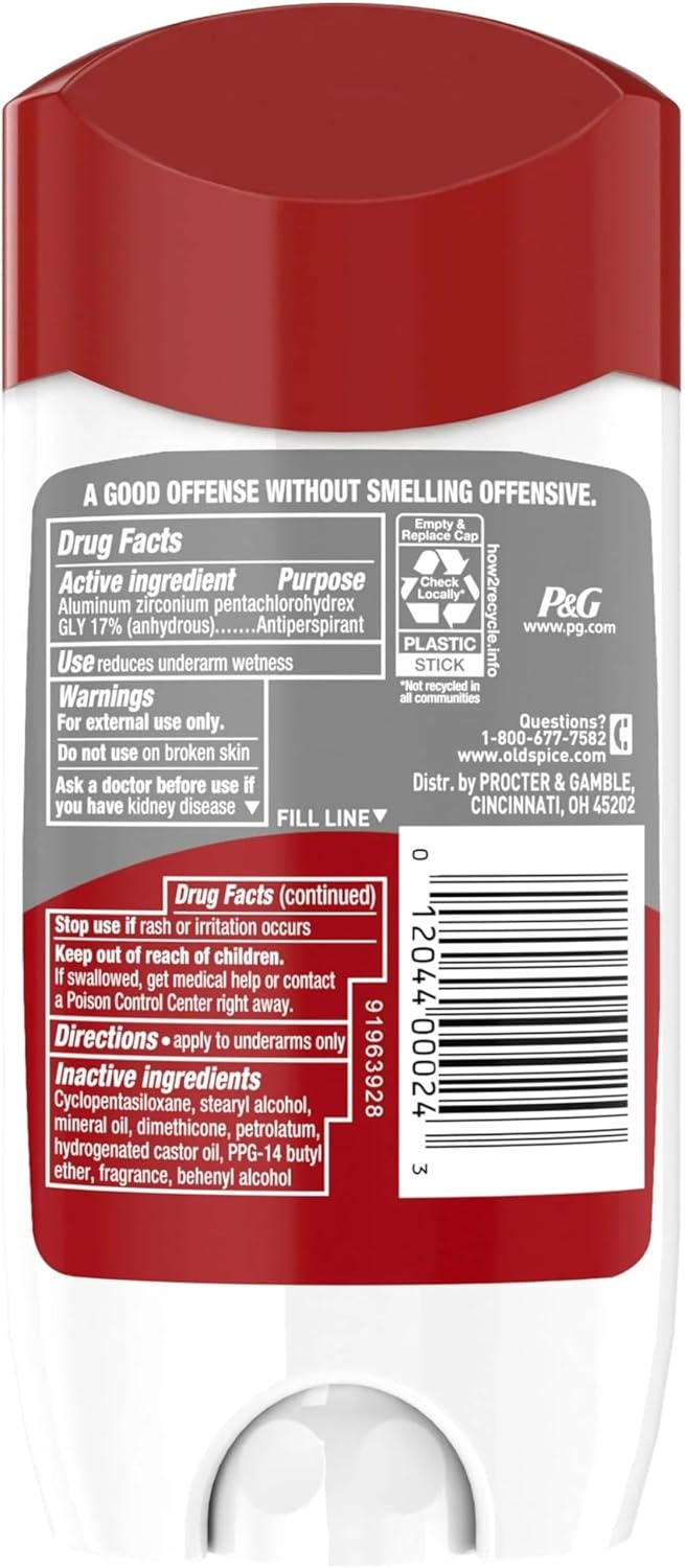 Old Spice High Endurance Solid | Fresh | 3 Oz