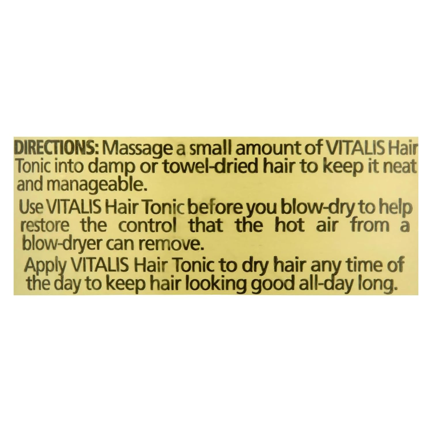 Vitalis Hair Tonic Liquid | All Hair Types | 207 ml
