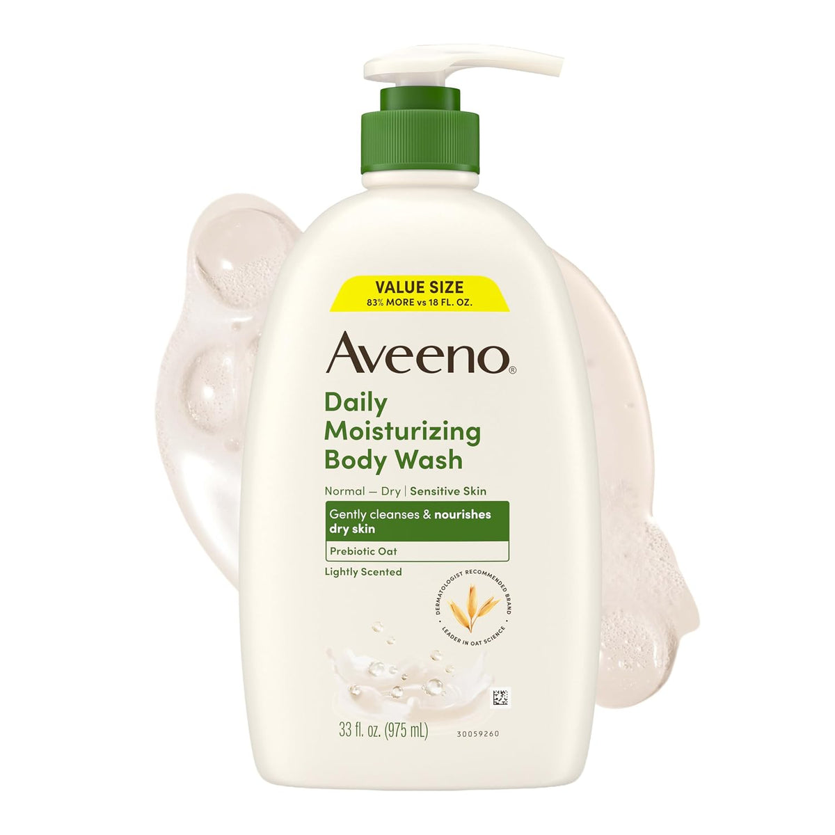 Aveeno Daily Moisturizing Body Wash | 33 Oz (975 ml)