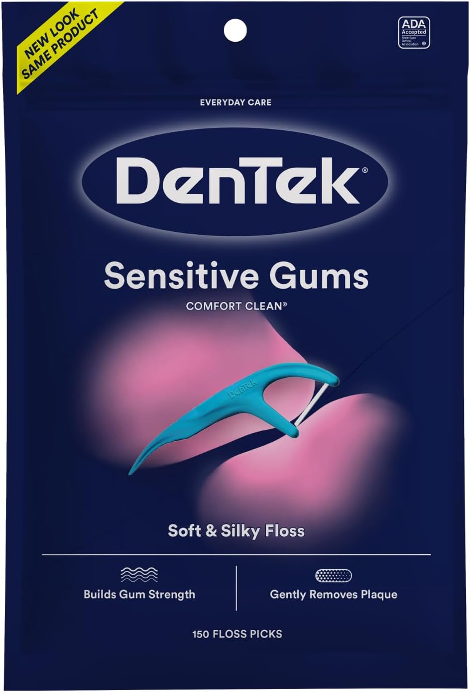 DenTek Sensitive Gums Floss Picks| 150 Floss Picks