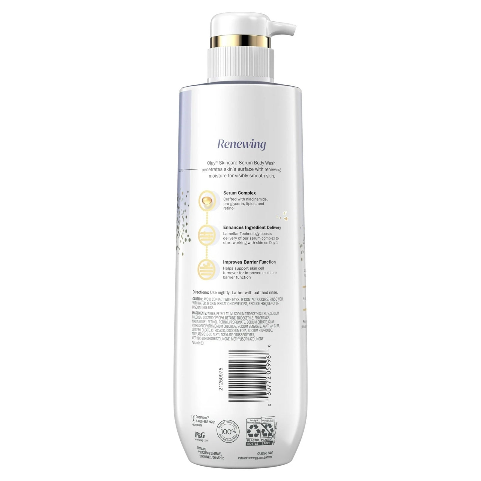 Olay Cleansing & Renewing Nighttime Body Wash With Retinol | 17.9 Oz