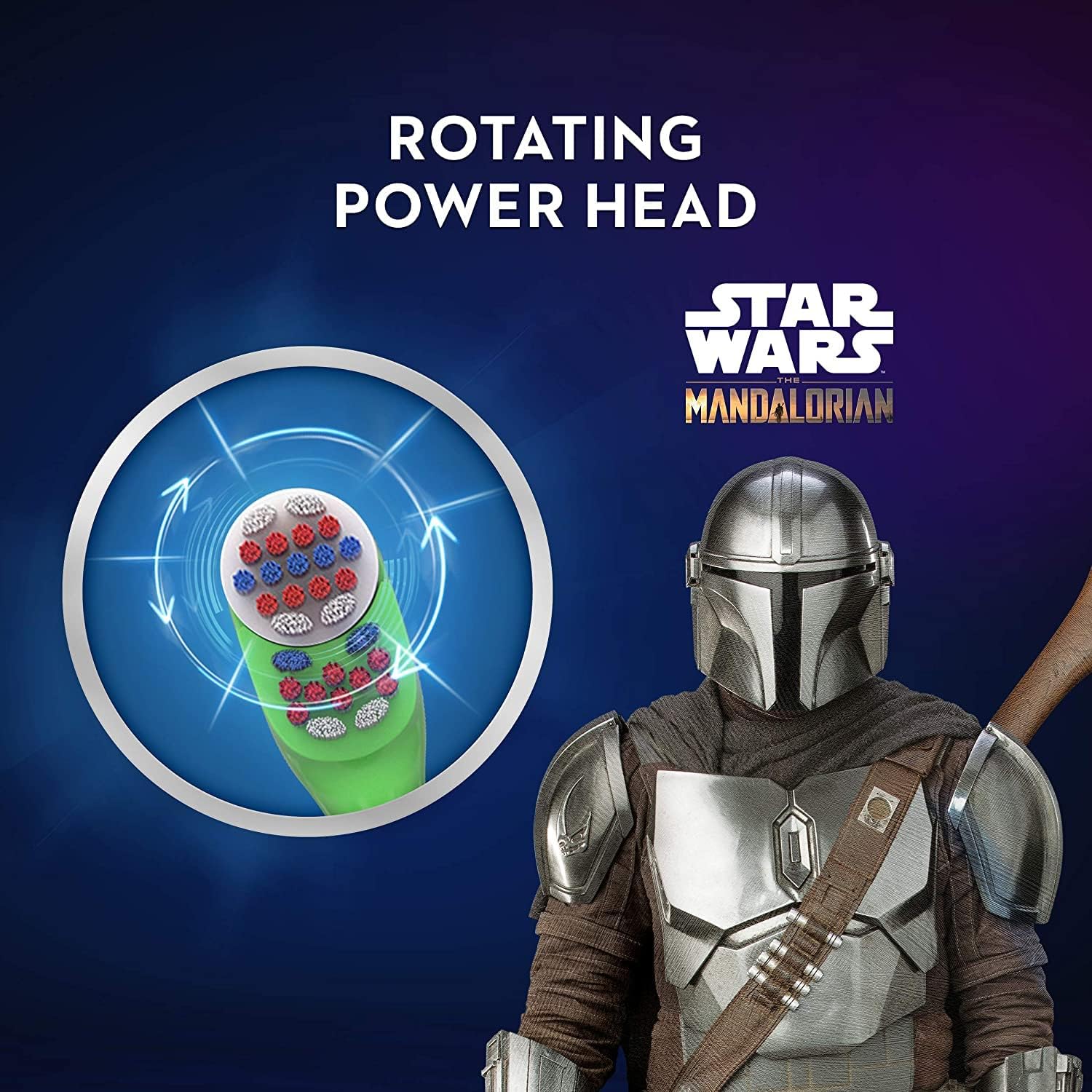 Oral-B Power Star Wars Mandalorian Battery Toothbrush 3+ Years