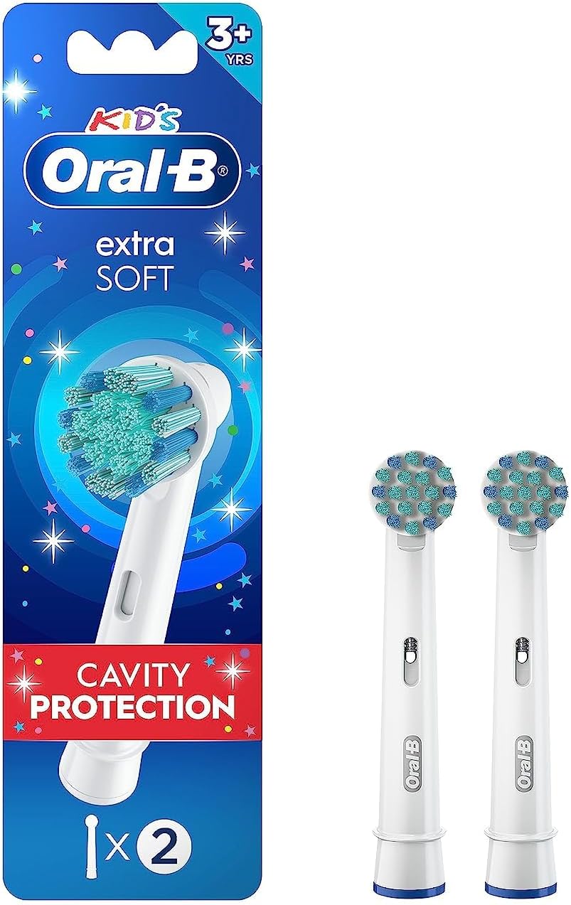 Oral-B Kids Extra Soft Replacement Brush Heads | 2 Count