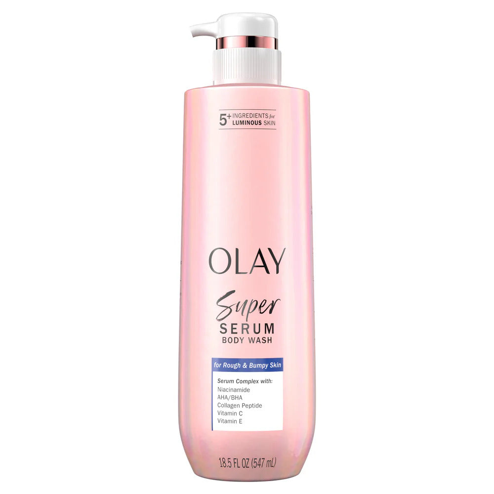 Olay Super Serum Body Wash |  Rough & Bumpy Skin | 547 ml