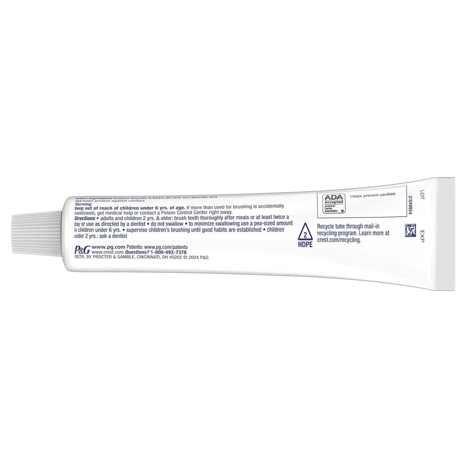 Crest Cavity Protection Toothpaste - 8.2 Oz