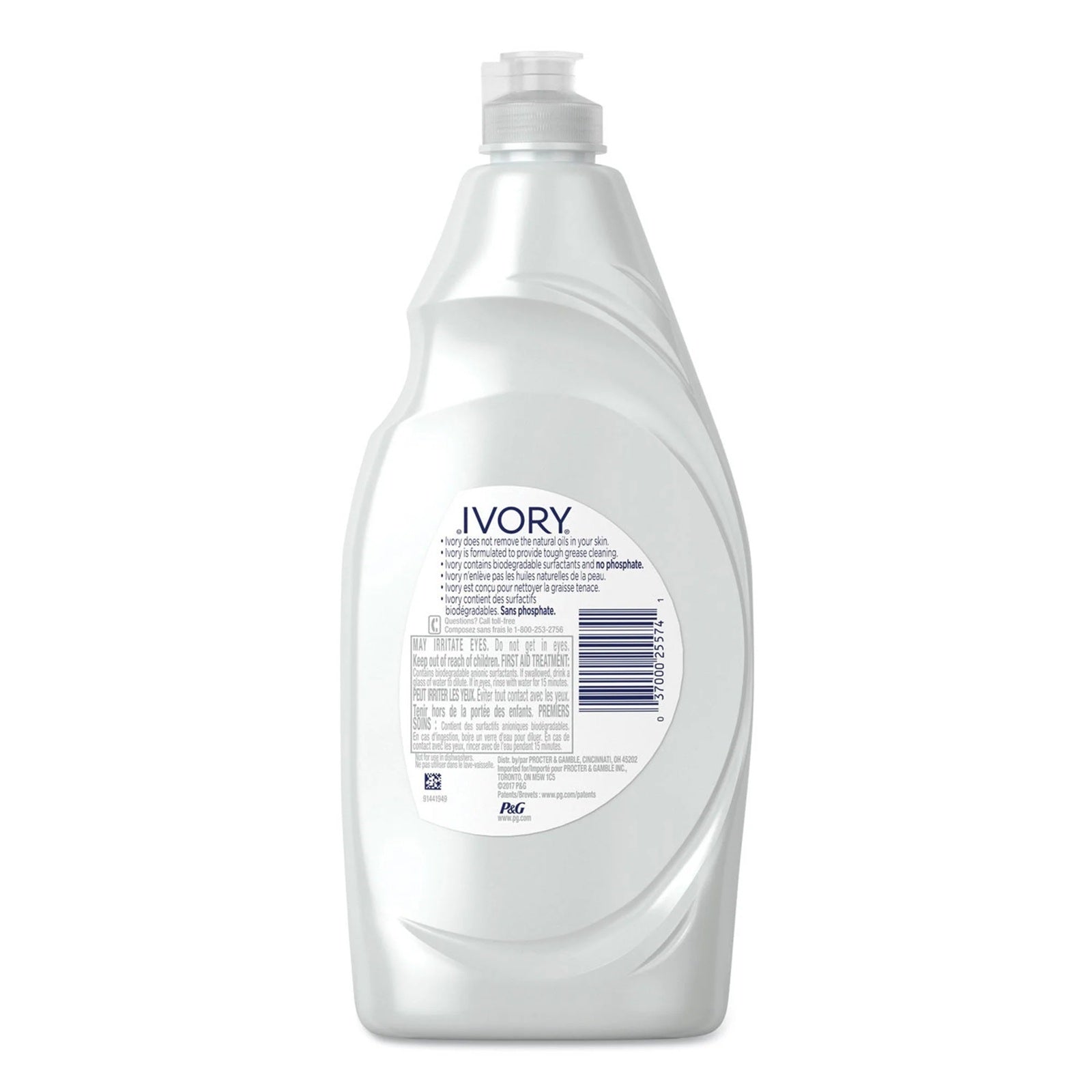 Ivory Concentrated Dishwashing Liquid | Classic Scent | 24 Oz (718 ml)