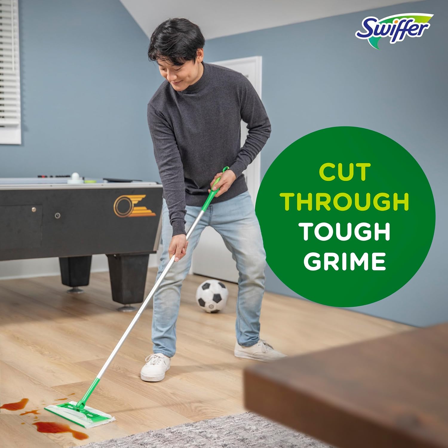 Swiffer Sweeper Wet Mopping Cloths | Open-Window Fresh | 24 Wet Pad Refills