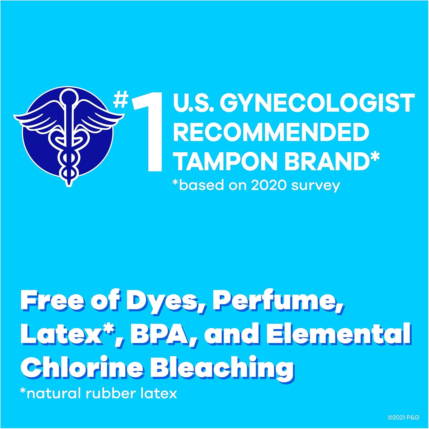 Tampax Pearl Tampons| Light | 50 Count