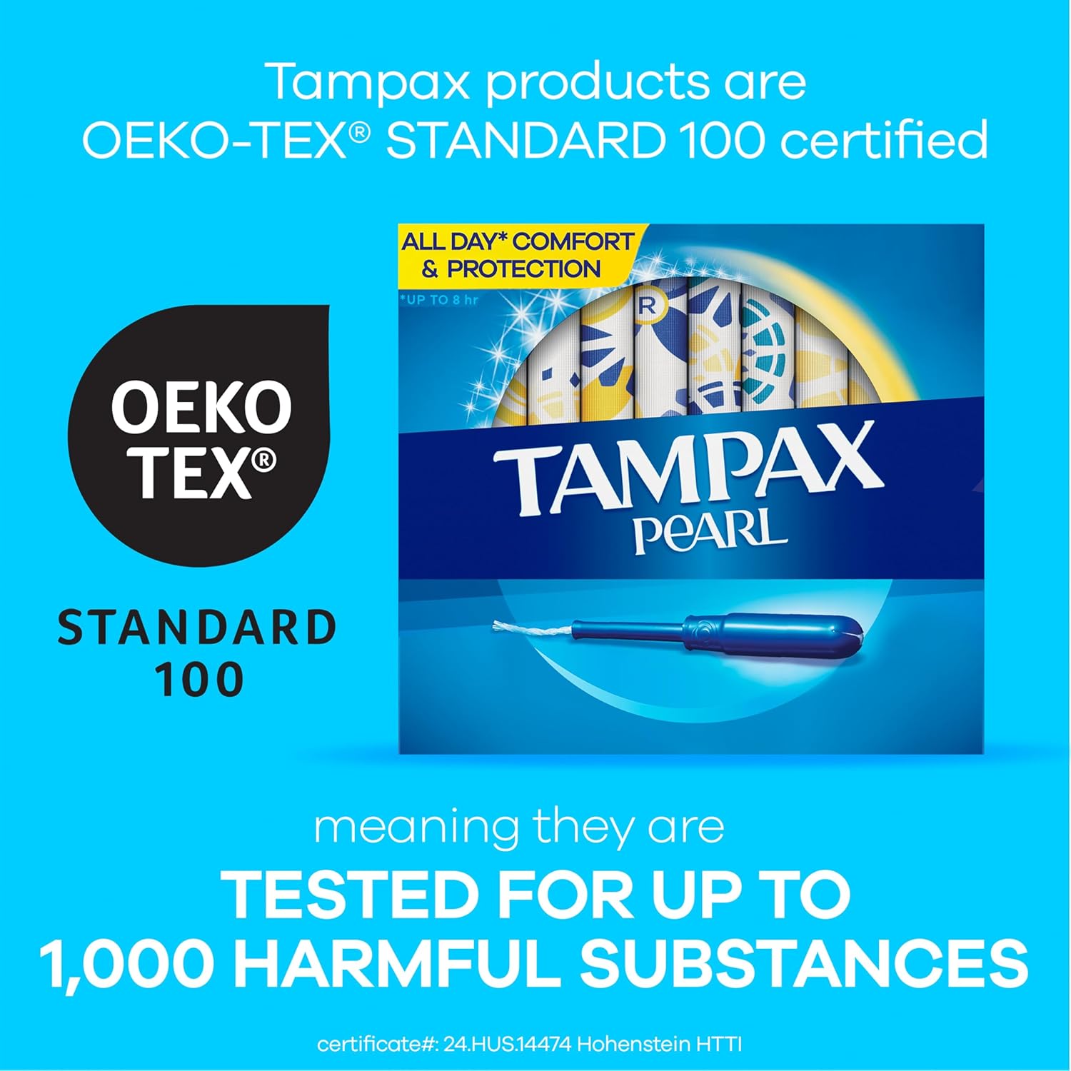 Tampax Pearl | Super/Super Plus/Ultra | 34 Count