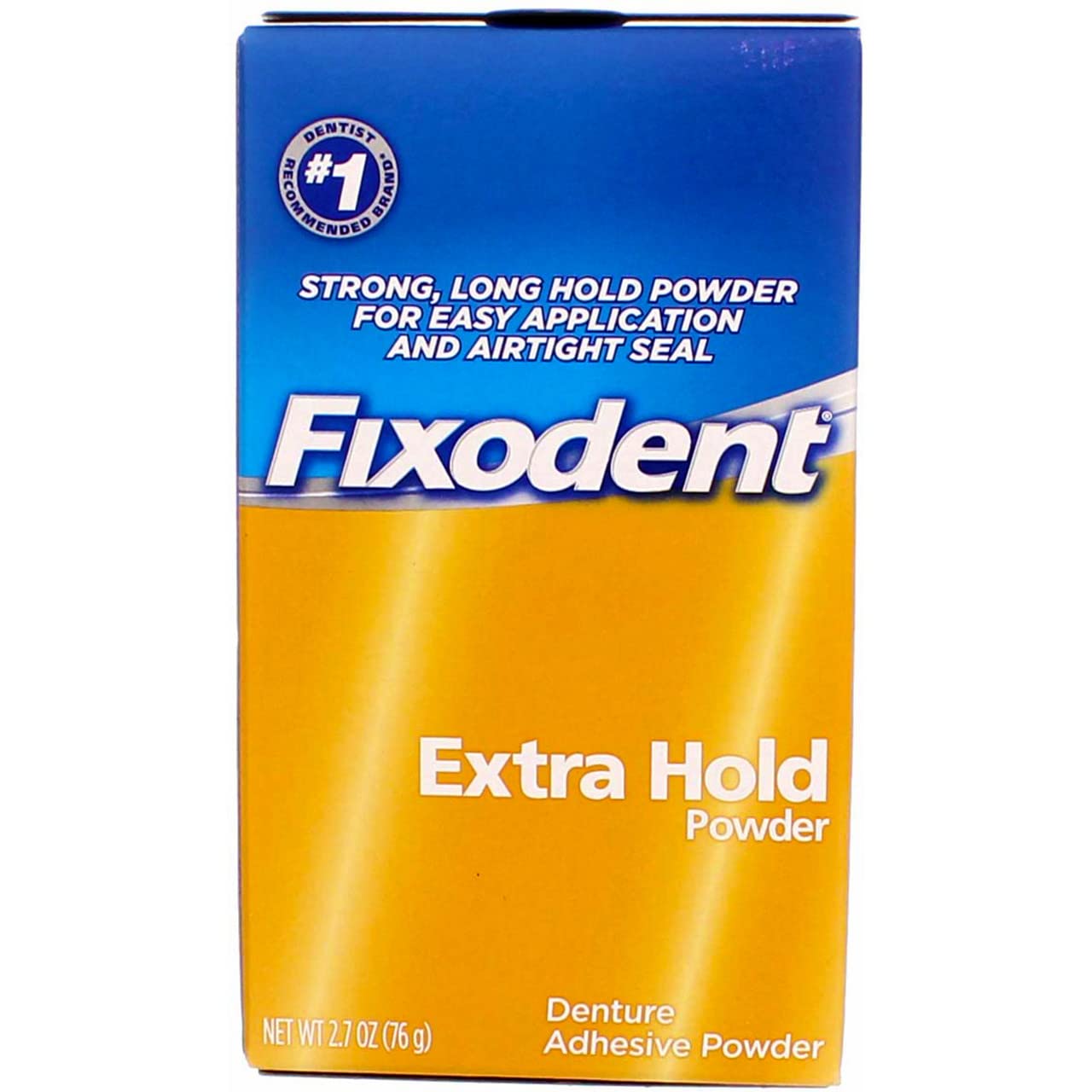 Fixodent extra hold powder for dentures