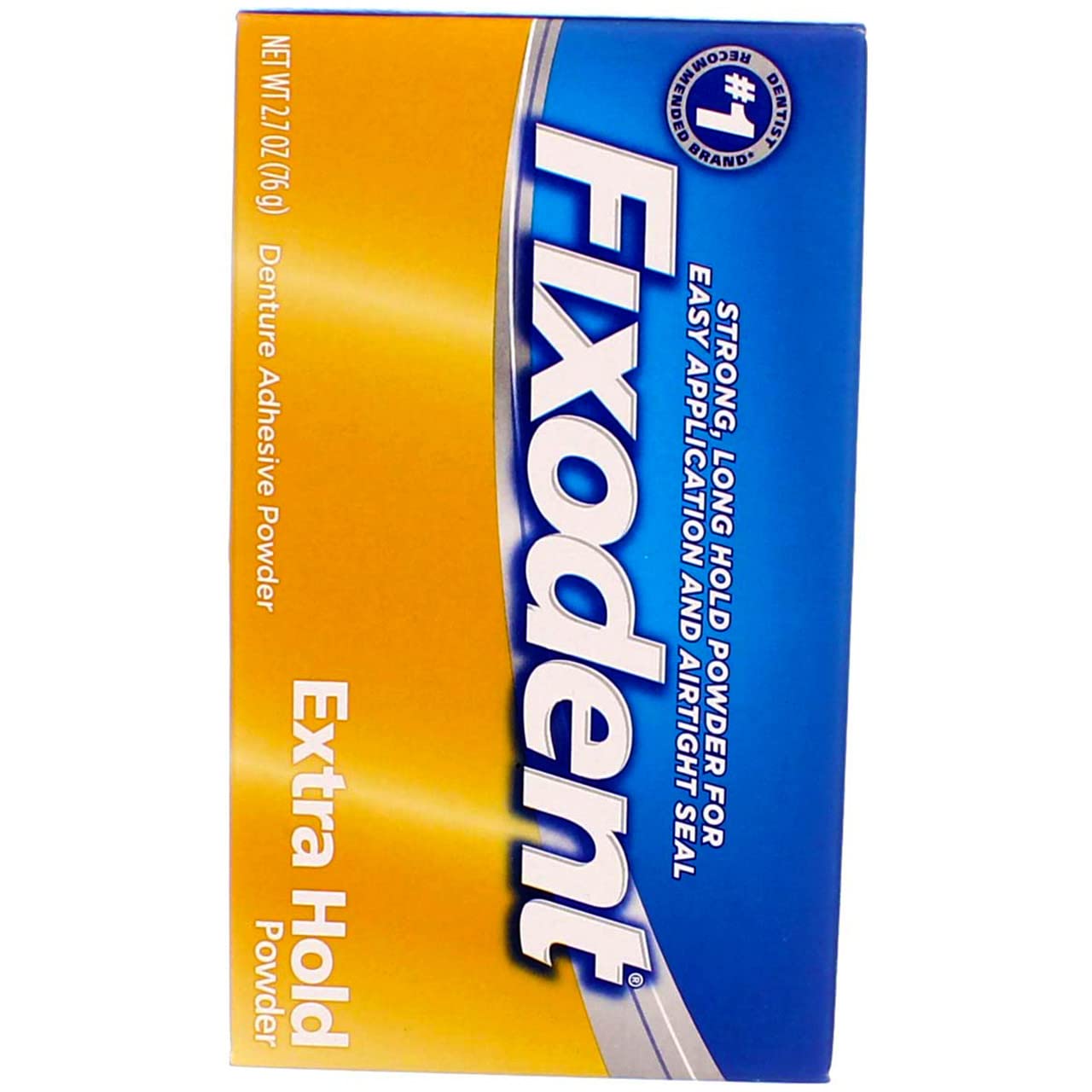 Fixodent extra hold denture adhesive powder