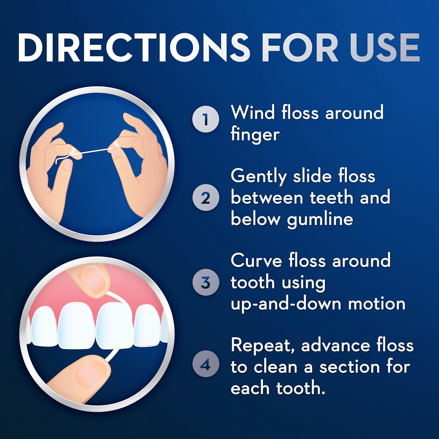 Oral-B Super Dental Floss | 50 Pre-Cut Strands