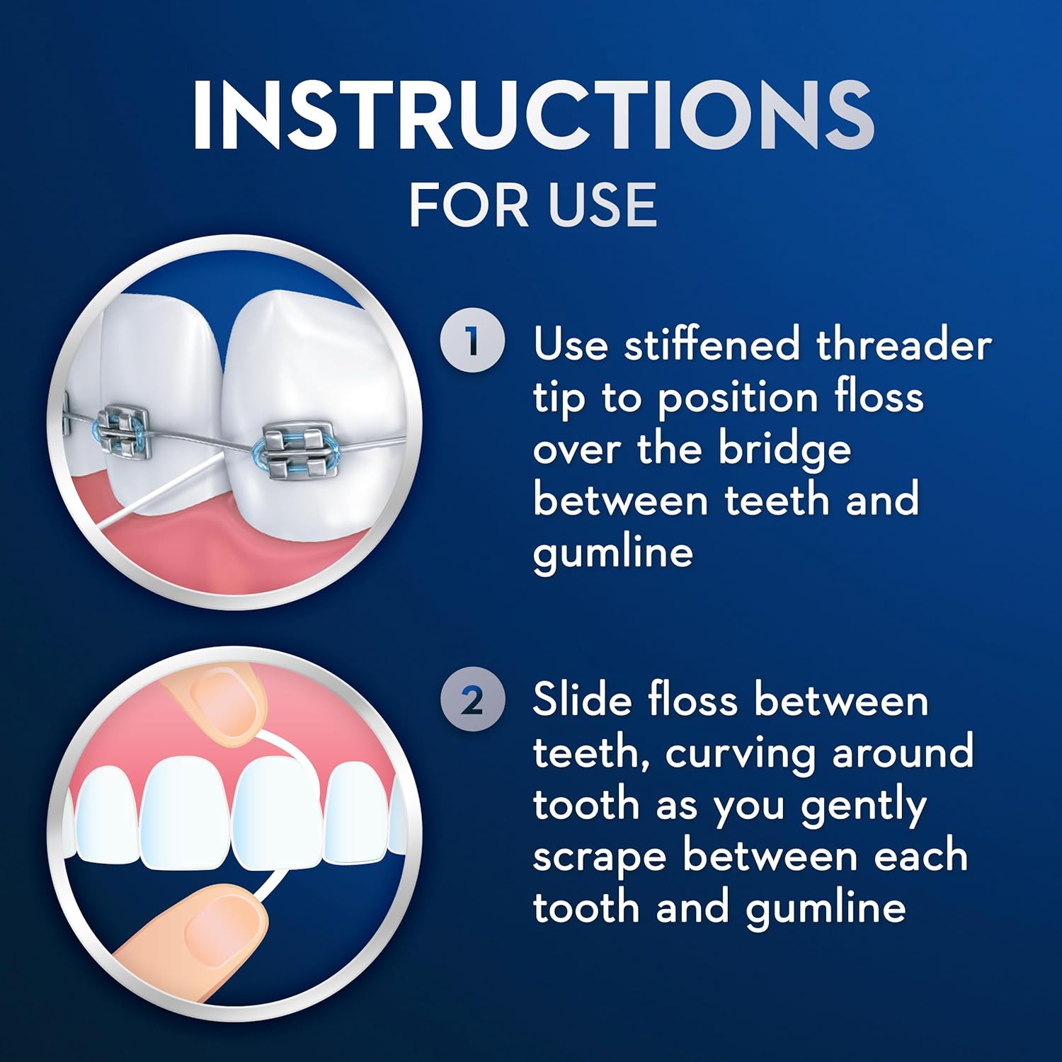 Oral-B Super Dental Floss | 50 Pre-Cut Strands