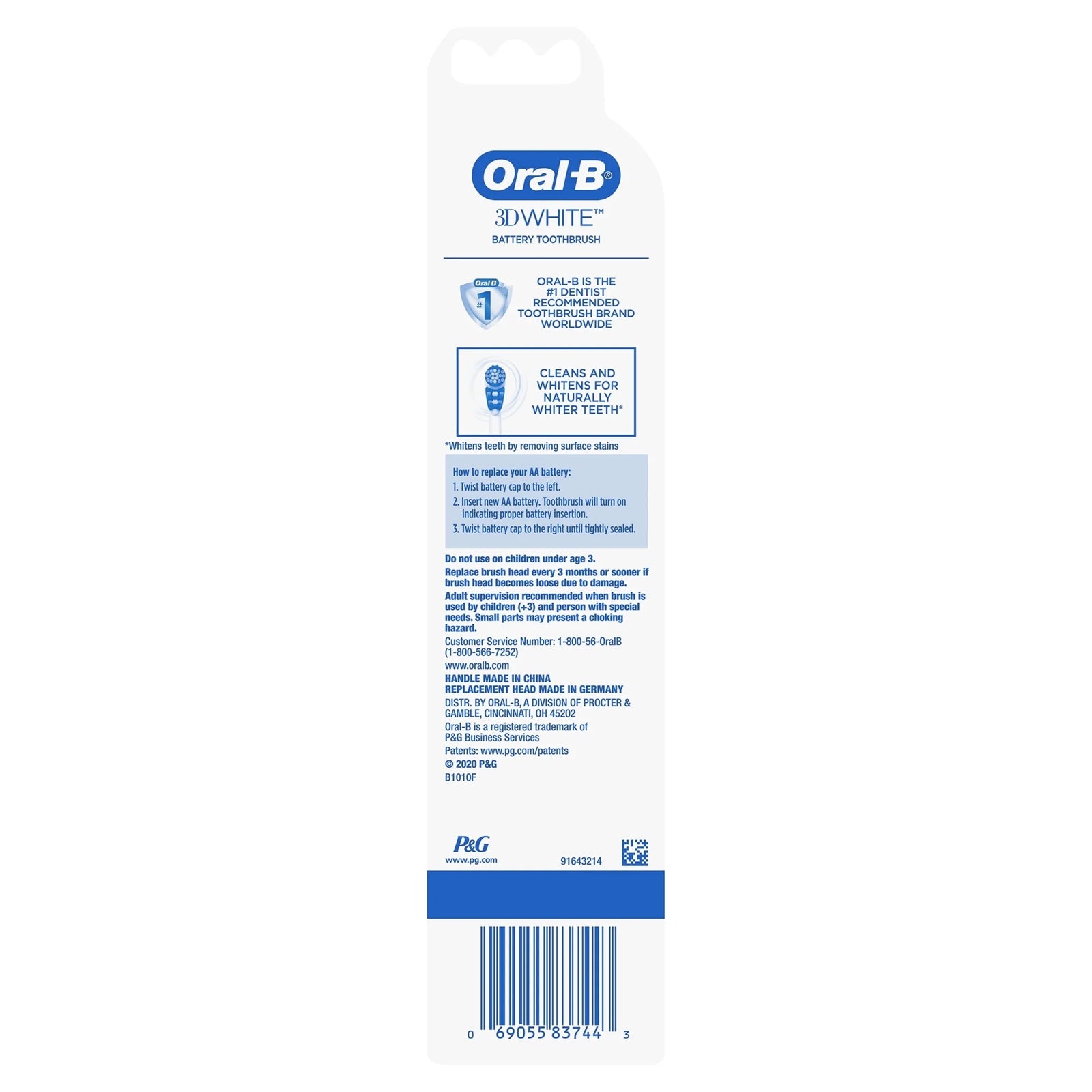 Oral-B Pro-Health Battery Powered Toothbrush