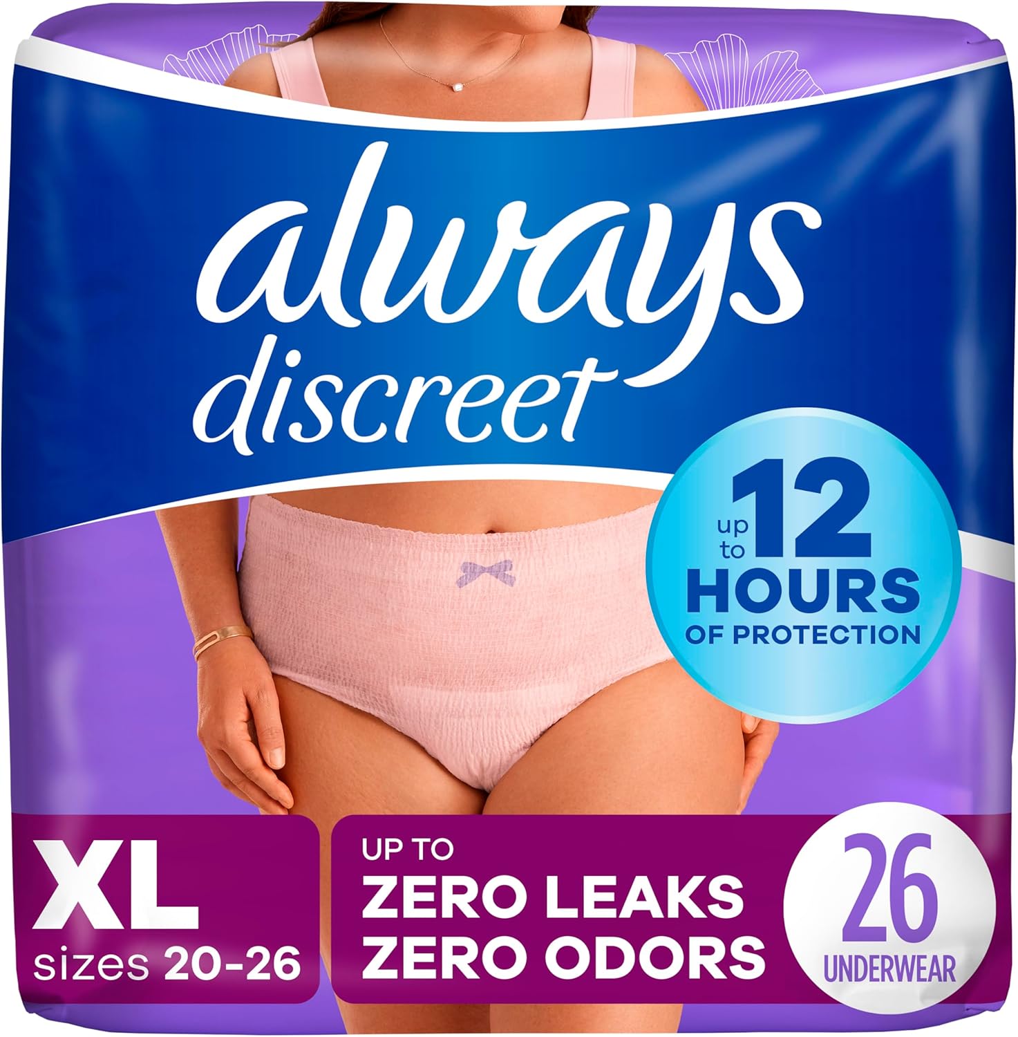 Always Discreet | Extra-Large | 26 Count