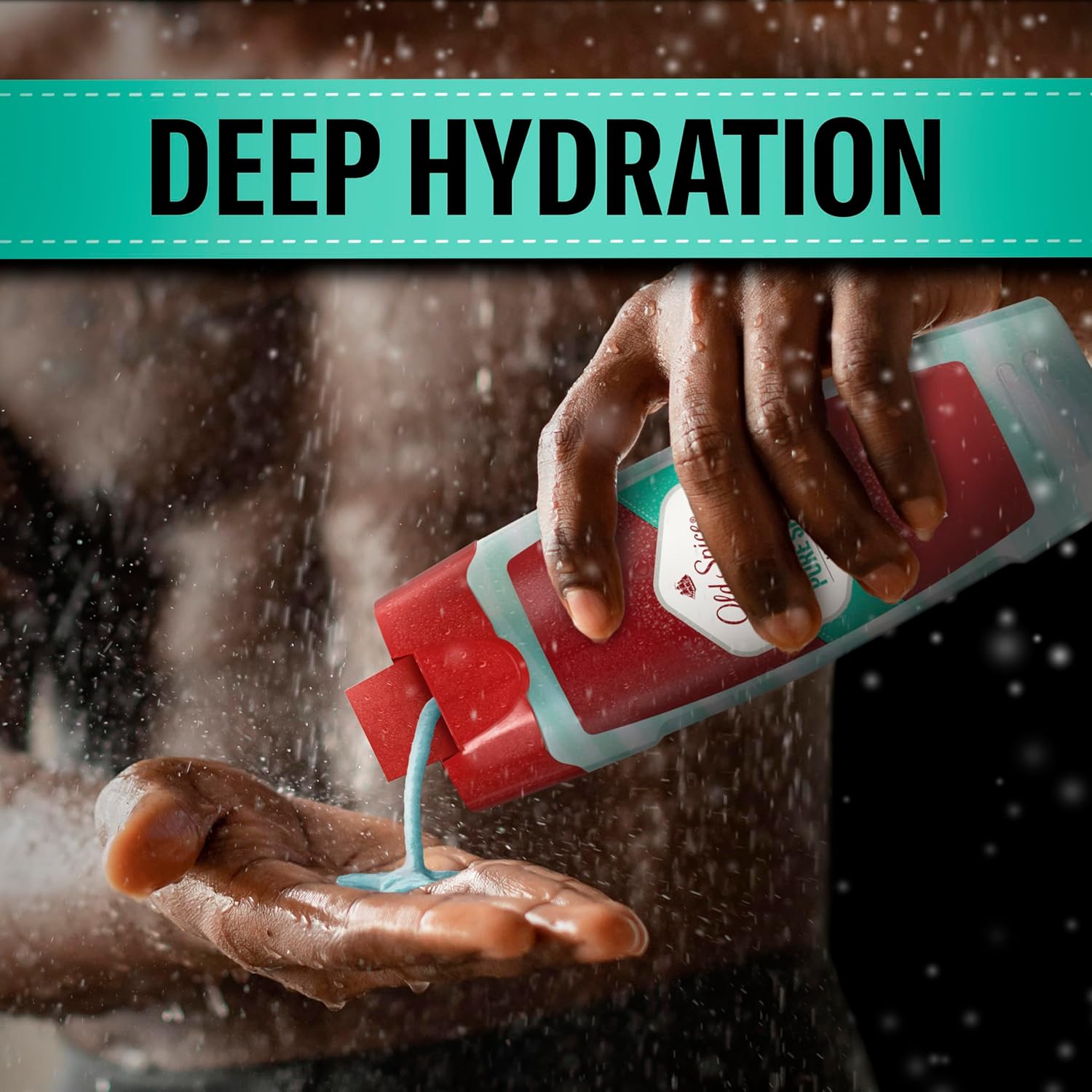 Old Spice Hydro Body Wash | Pure Sport Plus | 16 Oz (473 ml)