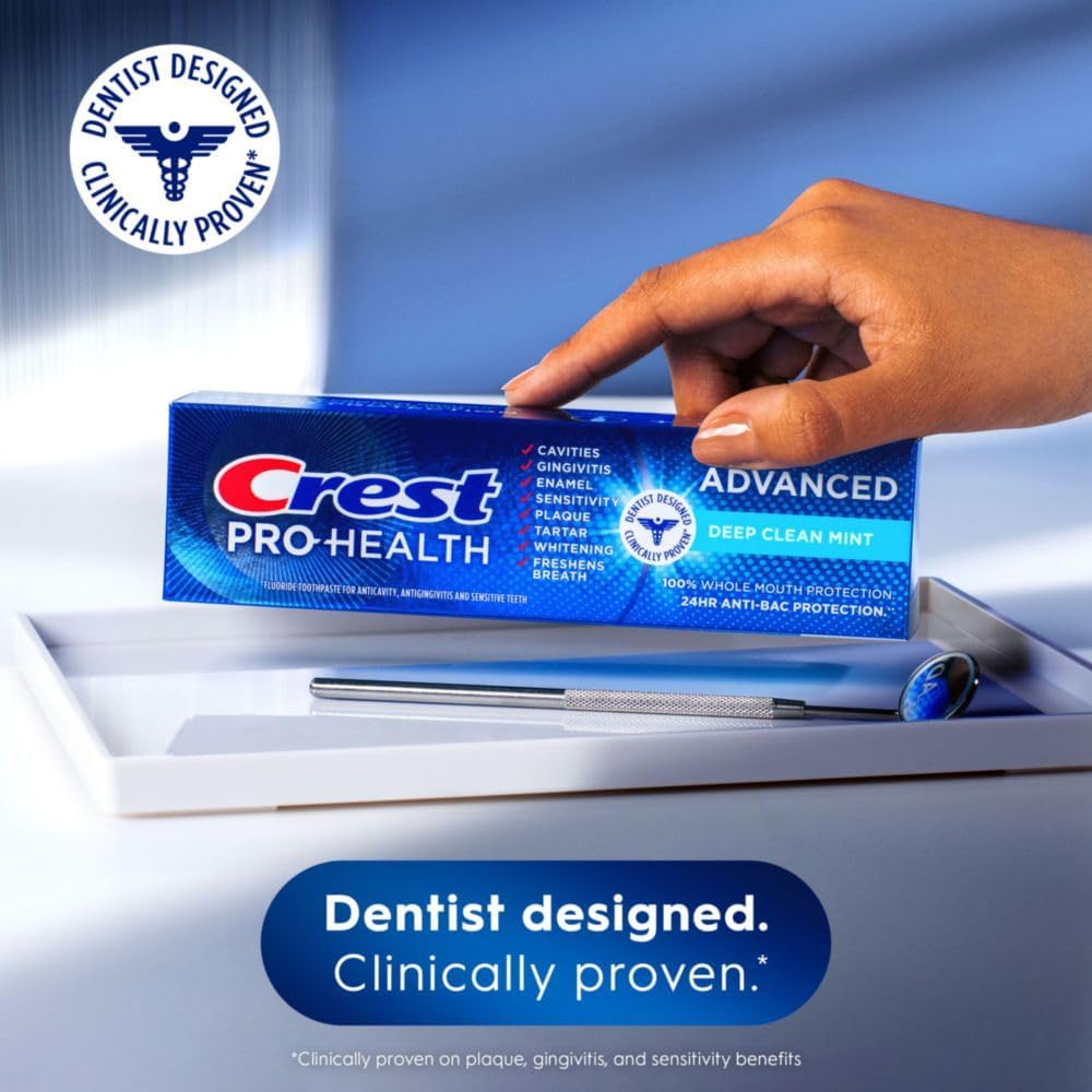 Crest Pro-Health Advanced Deep Clean Mint Toothpaste | 5.1 Oz (144 g)