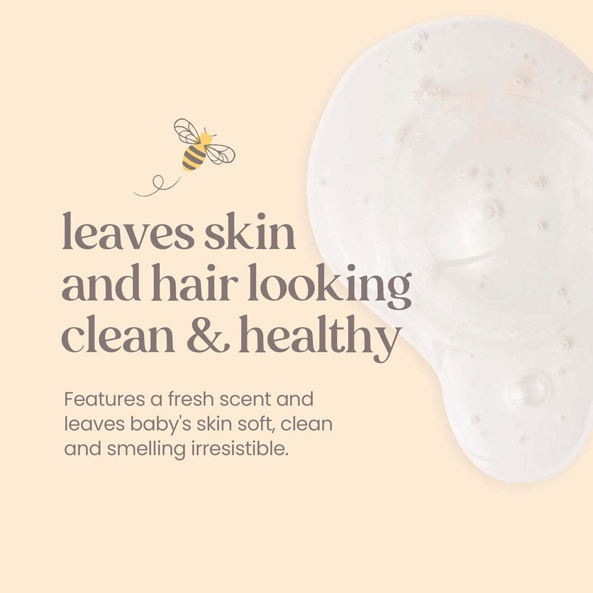 Burts Bees Baby Shampoo & Wash Original | 21 Oz (621 ml)