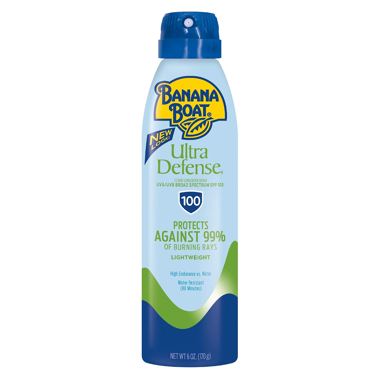 Banana Boat Sunscreen Spray Ultra Defense | SPF 100 | 6 Oz