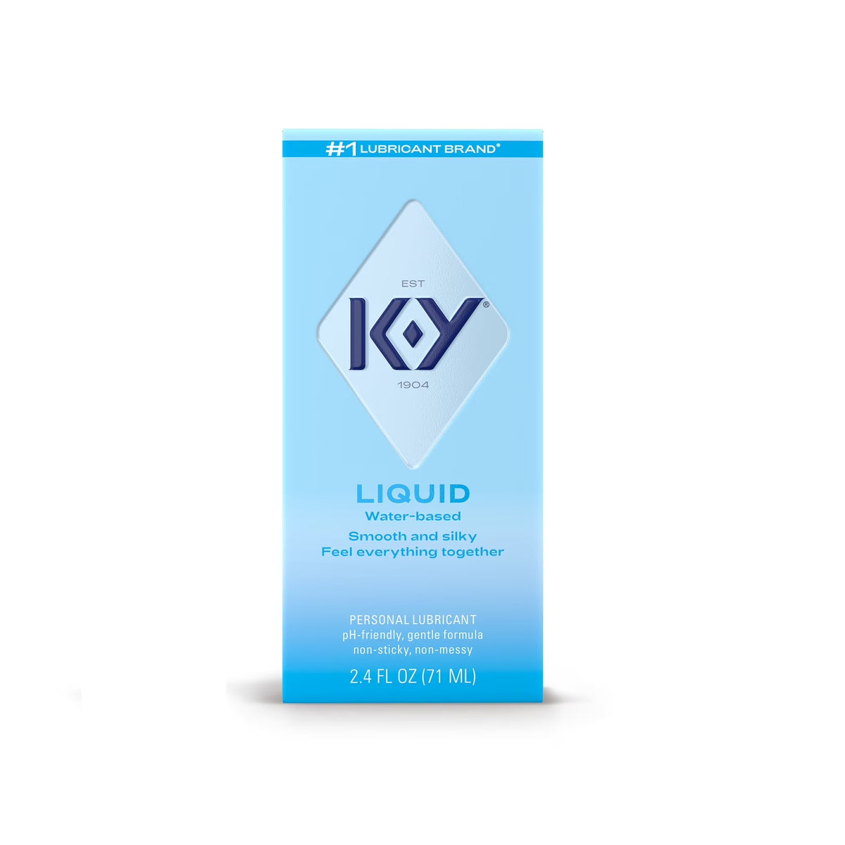 K-Y Liquid lubricant | 2.4 Oz (71 ml)