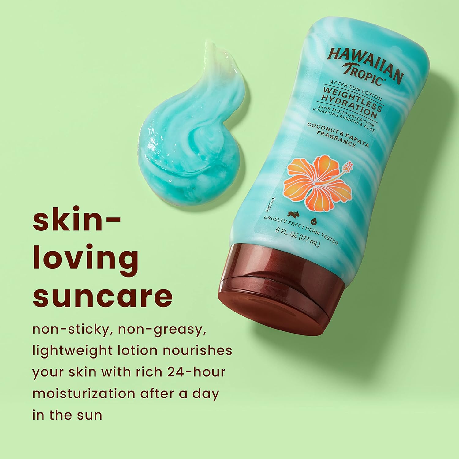 Hawaiian Tropic Silk Hydration Weightless After Sun Lotion | 6 Oz (177 ml)
