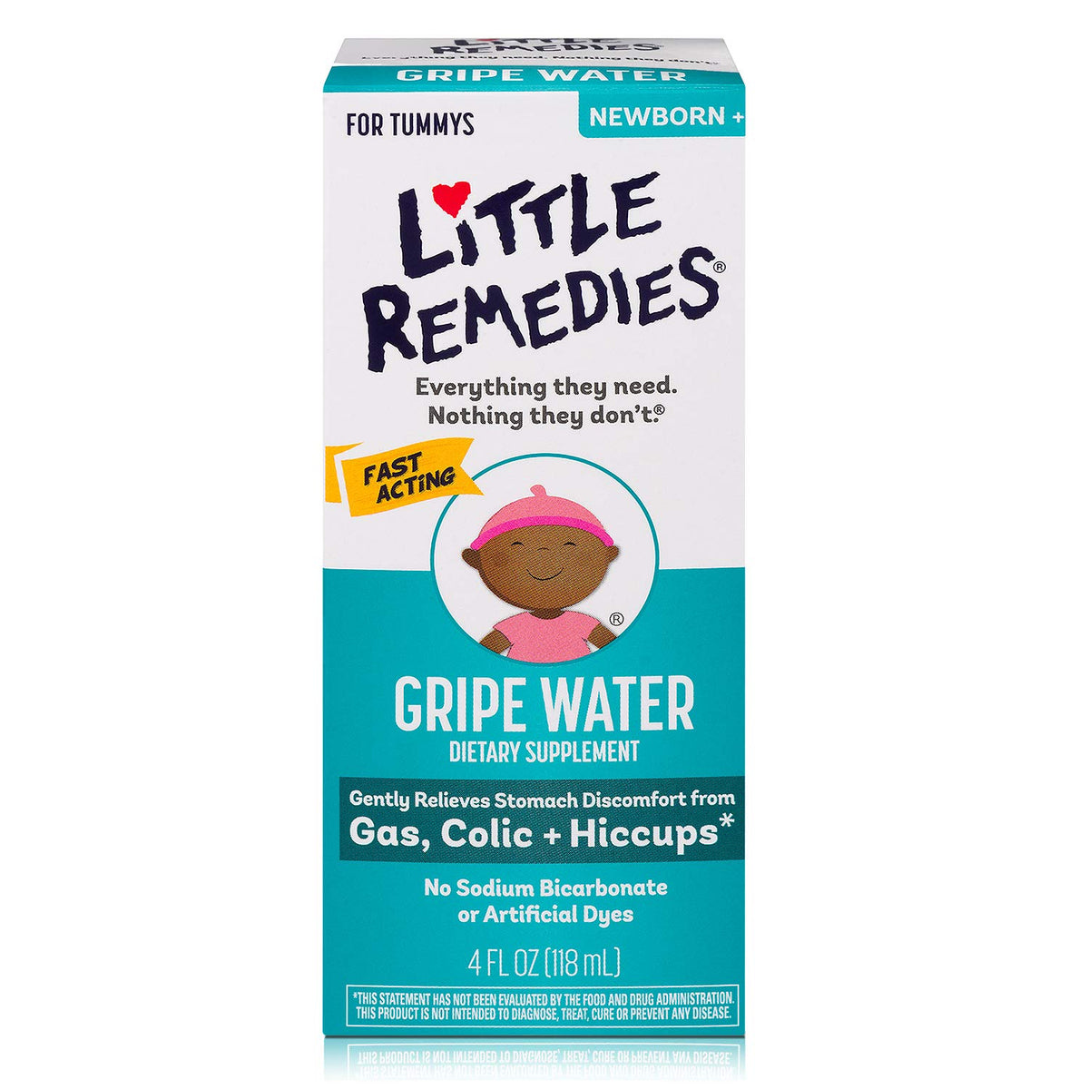 Little Remedies Tummys Gripe Water | 4 Oz (118 ml)