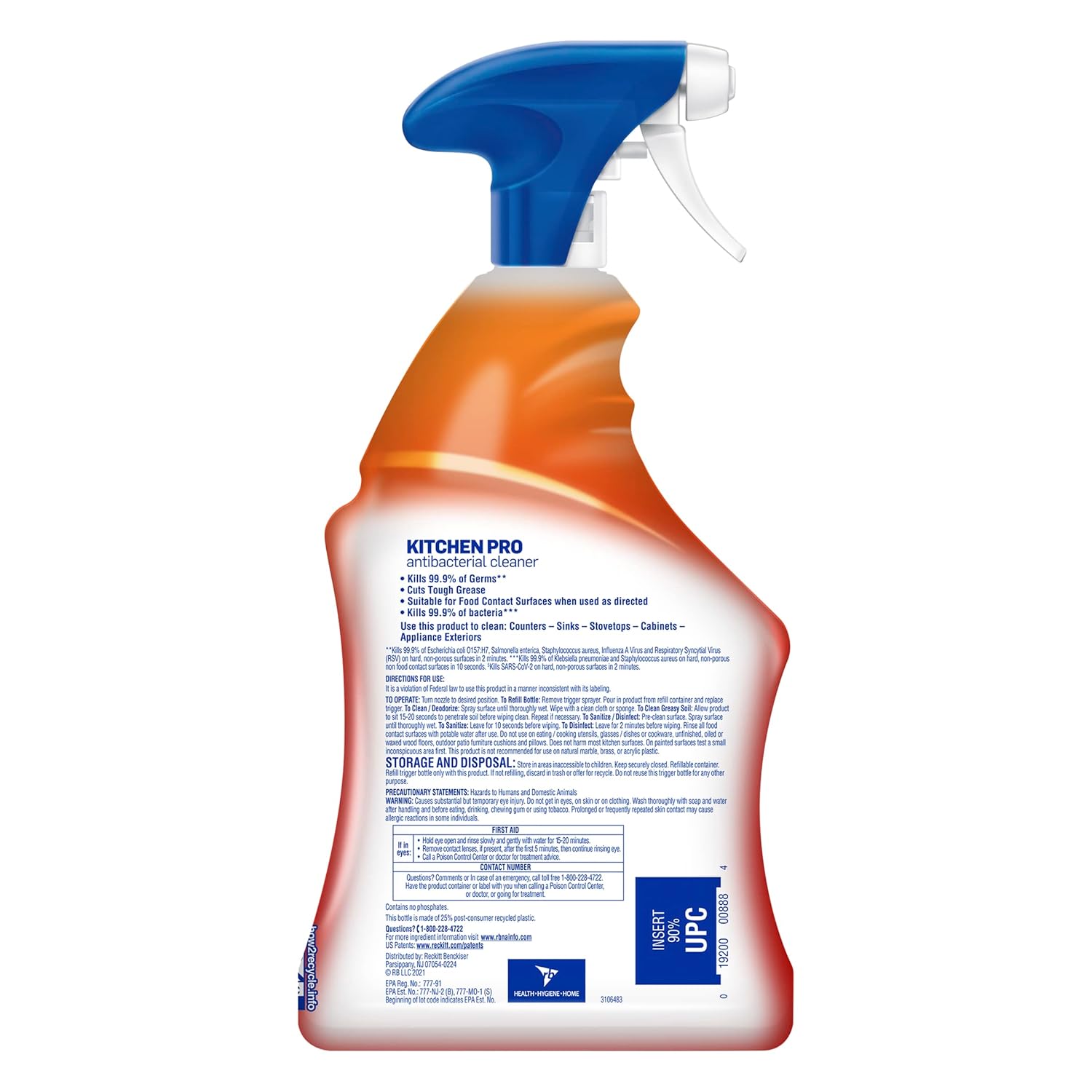 Lysol Kitchen Pro | 22 Oz | Pack of 2