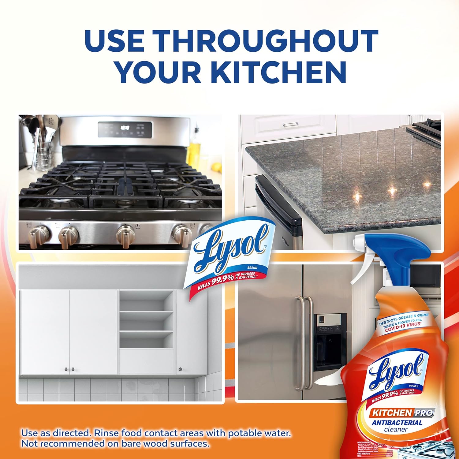 Lysol Kitchen Pro | 22 Oz | Pack of 2