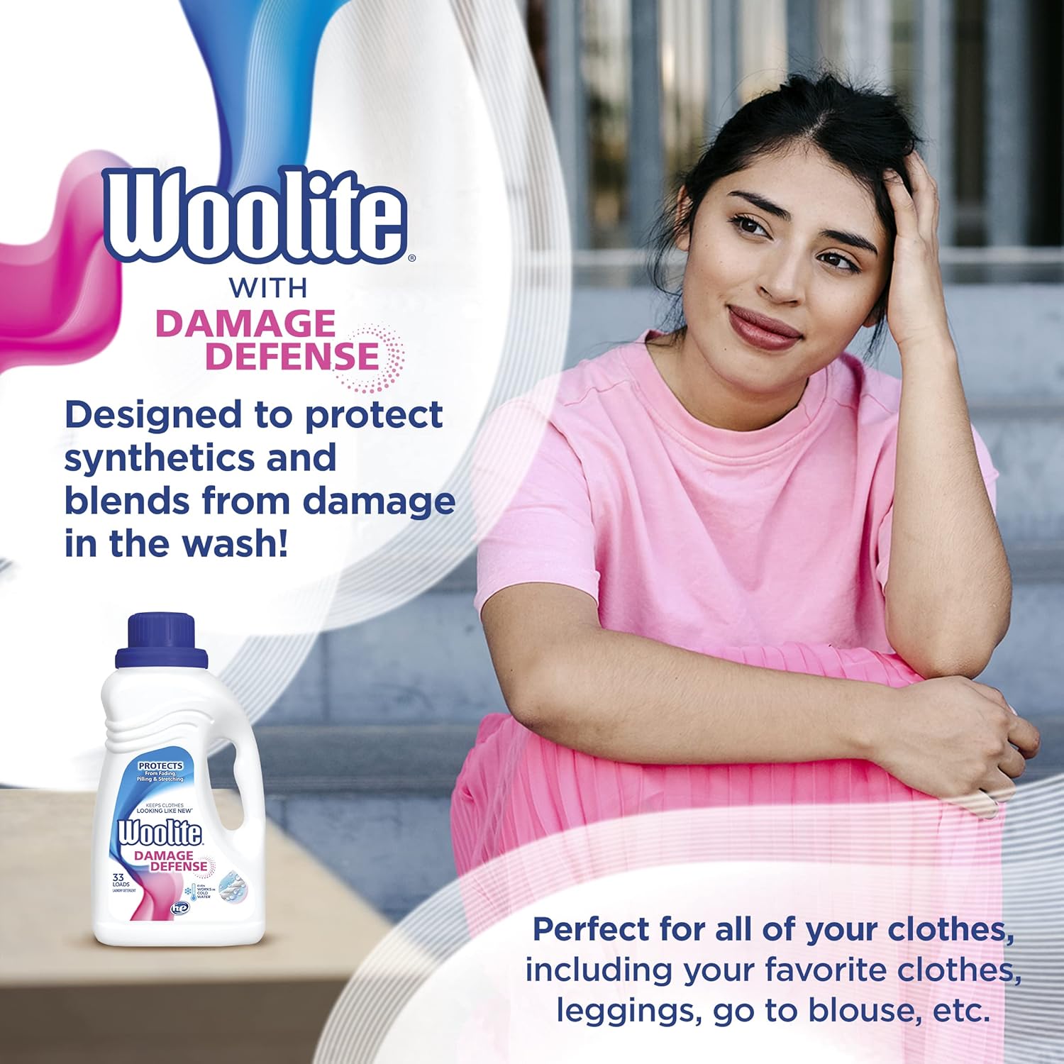 Woolite Damage Defense | Light Fresh | 33 Loads | 50 Oz