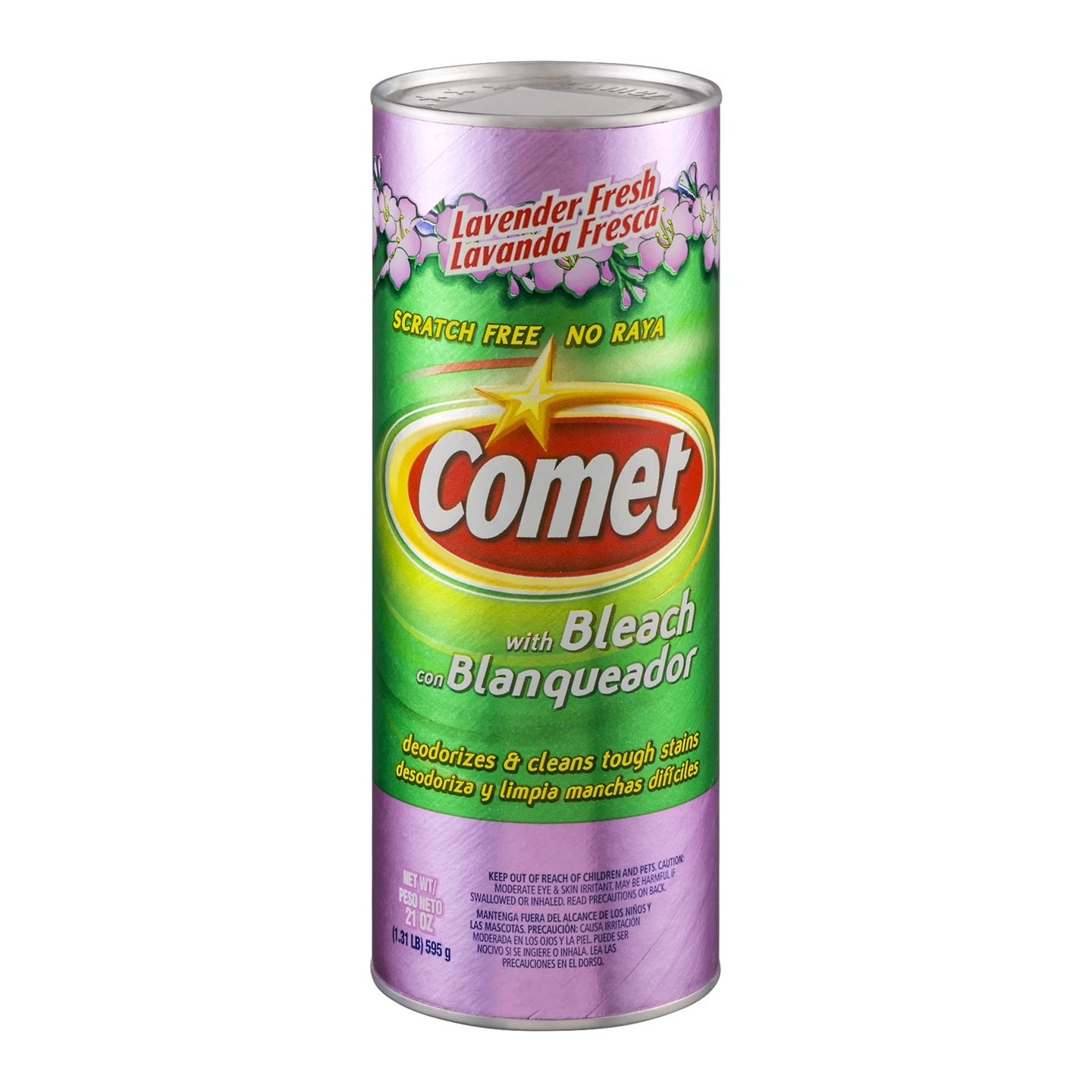 Comet Cleaner with Bleach Powder | Lavender Fresh | 21 Oz