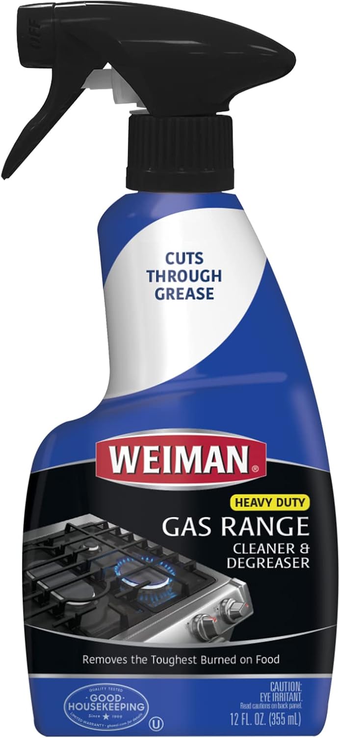 Weiman Gas Range Cleaner & Degreaser | 12 Oz