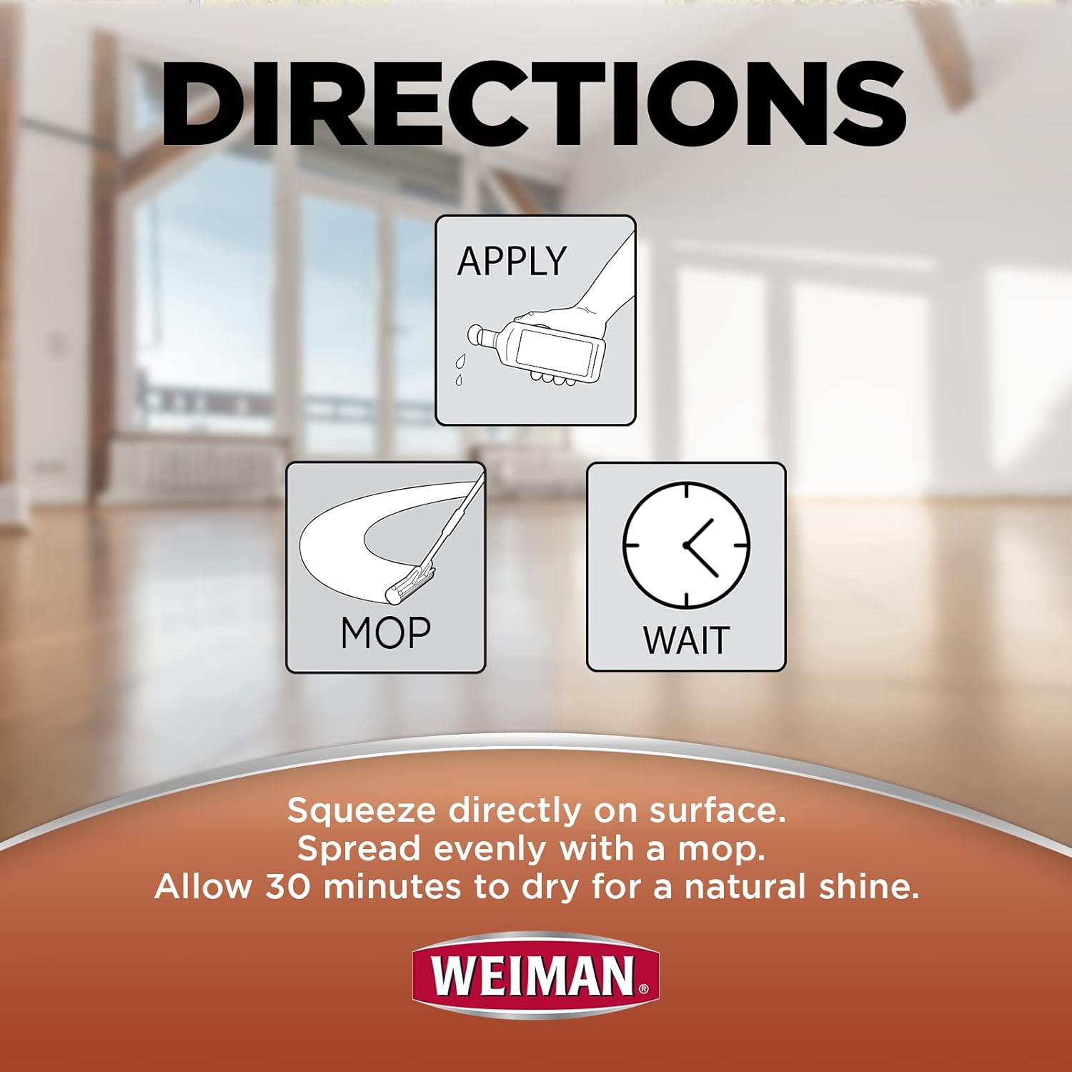 Weiman Hardwood Polish & Restorer | 946 ml