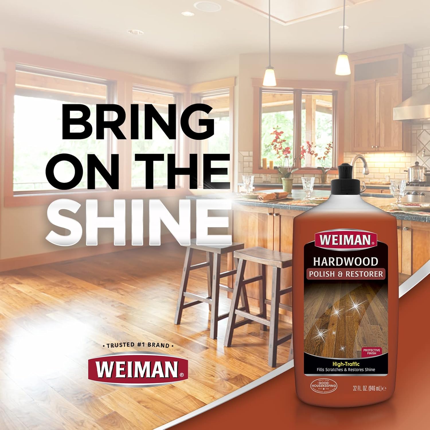 Weiman Hardwood Polish & Restorer | 946 ml