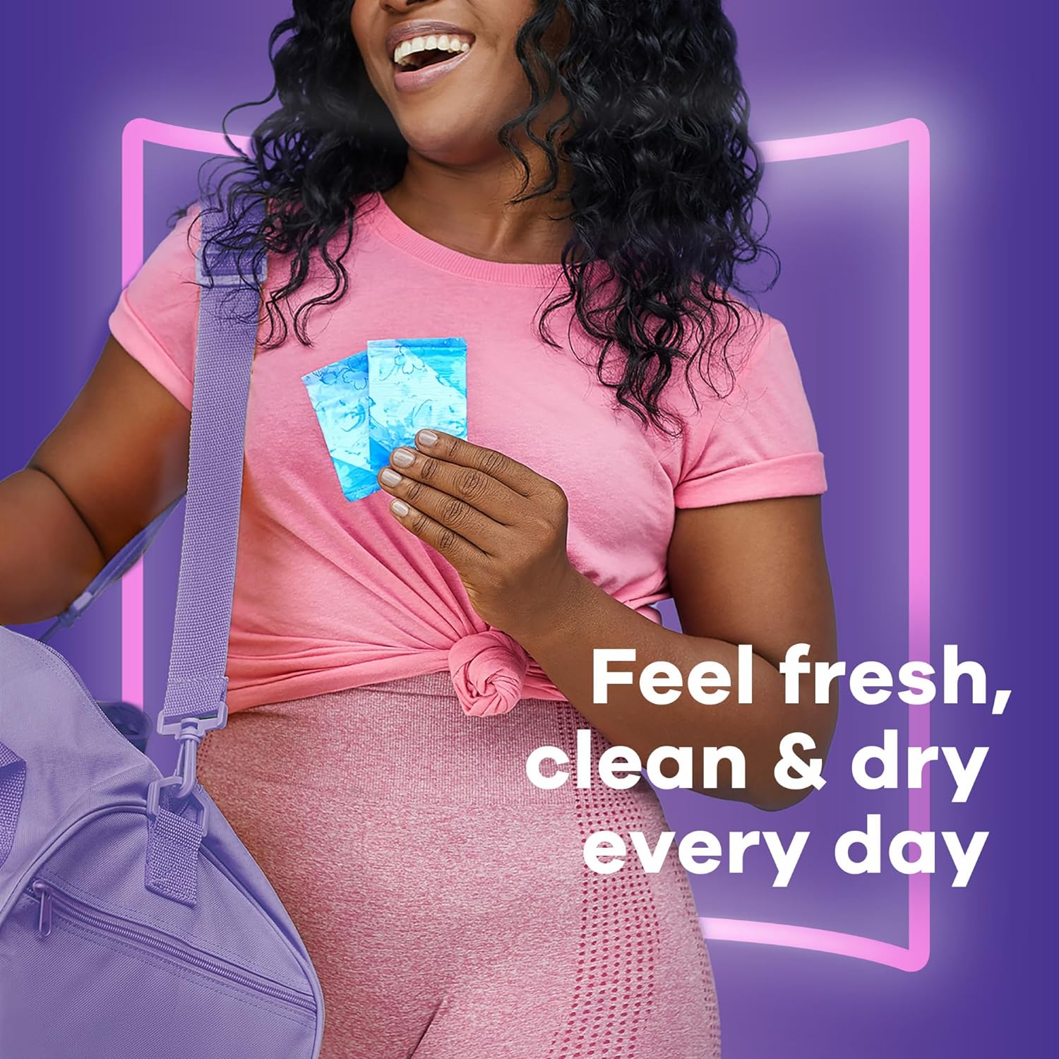 Always thin daily panty liners to help you feel fresh, clean and dry every day. 