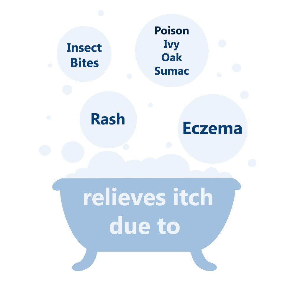 Aveeno baby eczema therapy powder packets , relieves itches due to inert bites, rash, eczema and poison ivy oak sumac. 