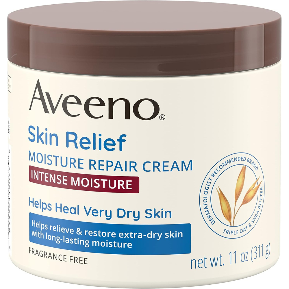 Aveeno skin relief moisture repair cream - intense moisture, helps heal very dry skin and  relieve and restore moisture - 11 oz