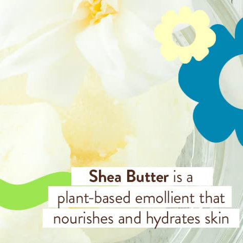 Babo botanicals contains shea butter to nourish and hydrate skin - for sensitive skin