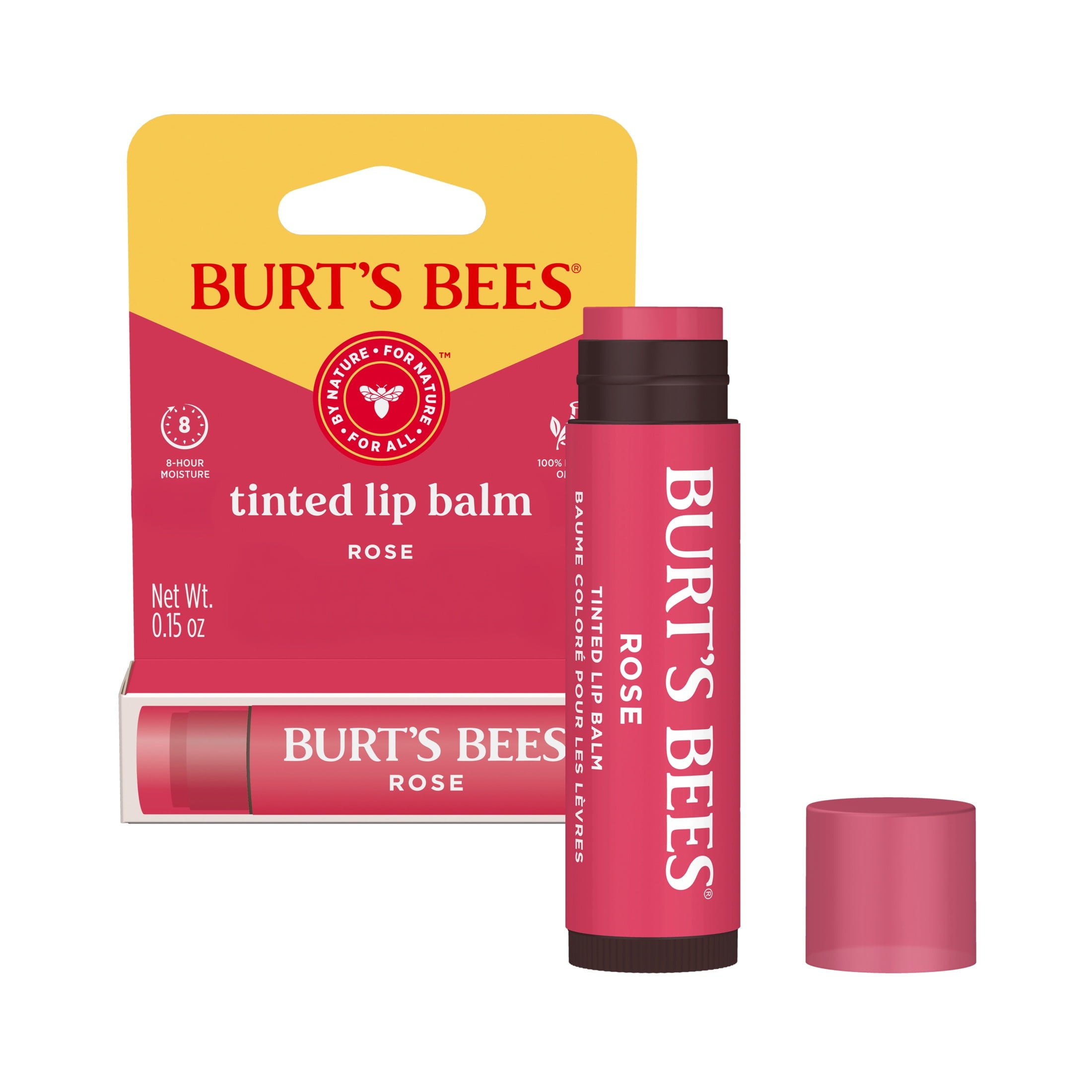 Burt's Bees Tinted Lip Balm | Rose | 4.25g