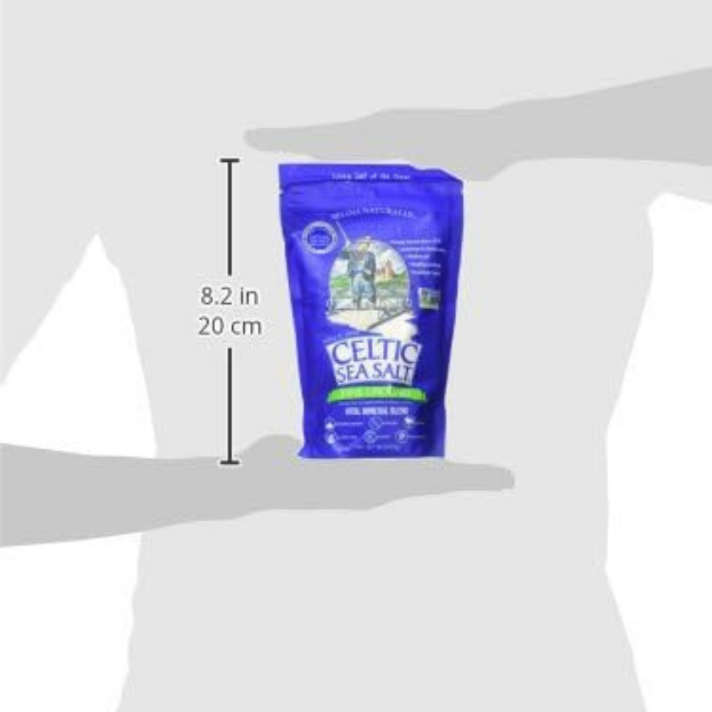 20cm Celtic sea salt bag 