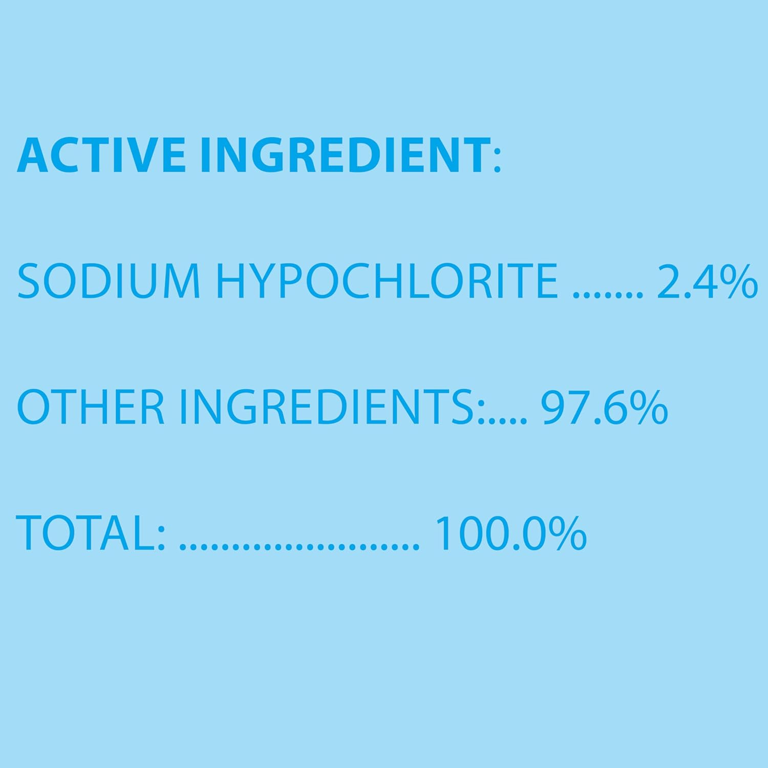Clorox tilex mold & mildew remover contains active ingredients such as sodium hypochlorite. 