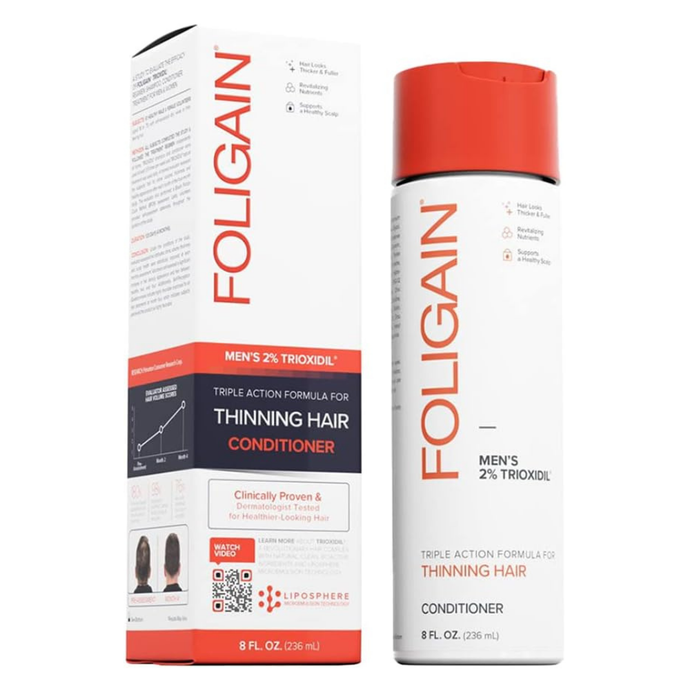 Foligan Hair Regrowth Conditioner For Men with 2% Trioxidil