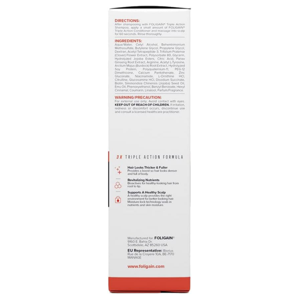 Foligan Hair Regrowth Conditioner For Men with 2% Trioxidil