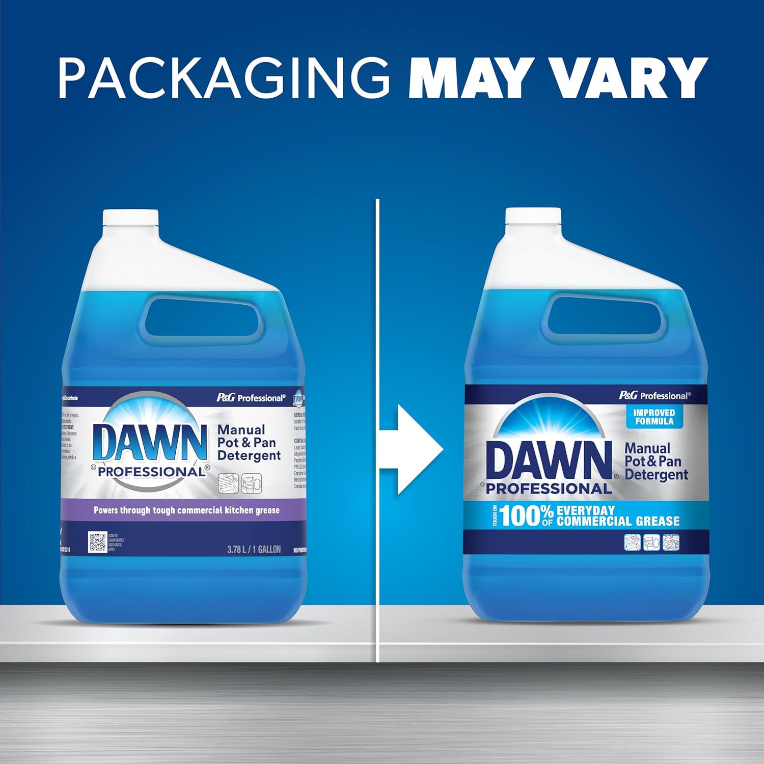 Dawn Professional Dish Soap Regular Scent new packaging
