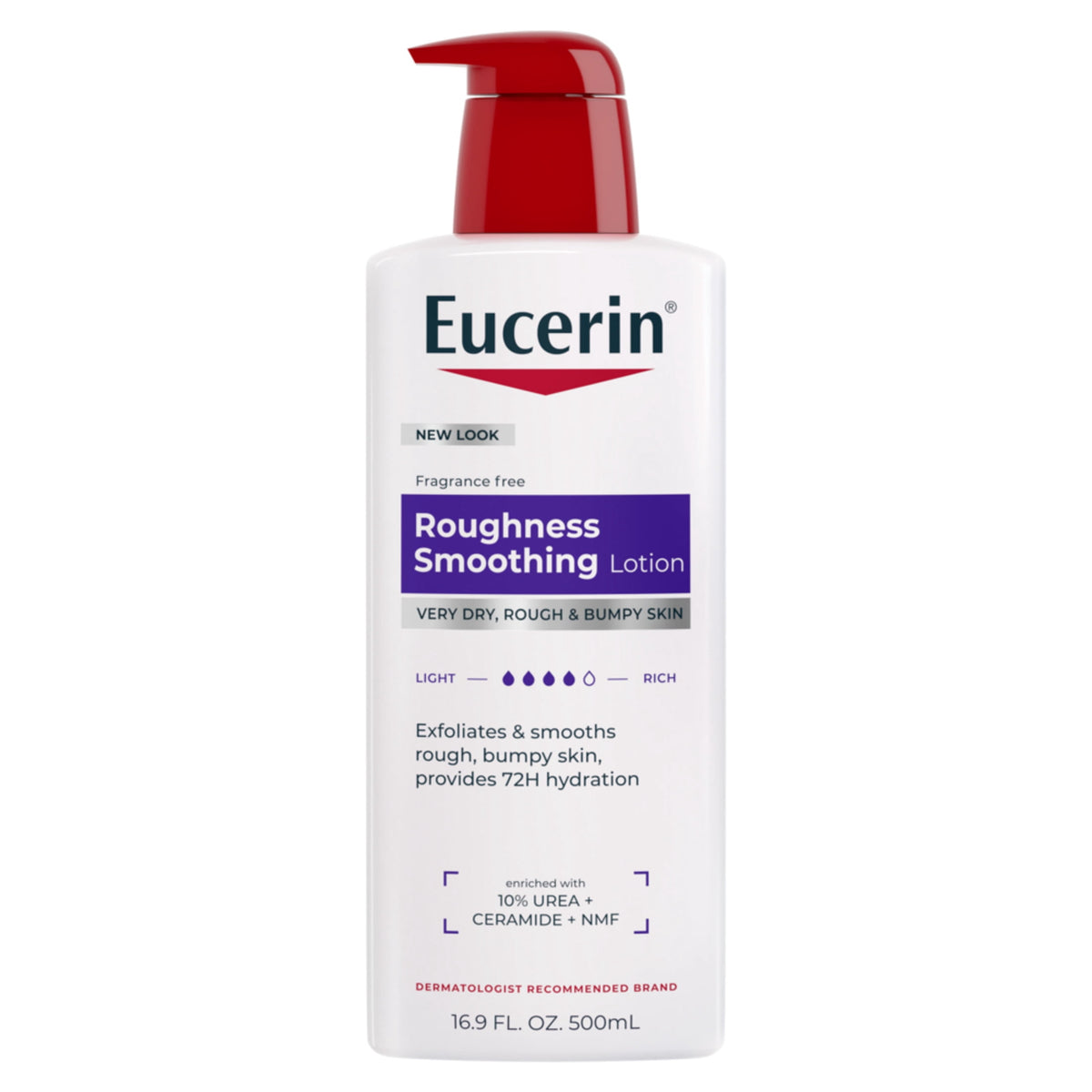 Eucerin Roughness Relief Lotion - 16.9 Oz (500 ml)