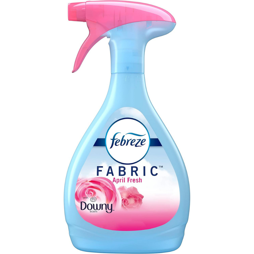 Febreze fabric refresher with Downy scent in April fresh 