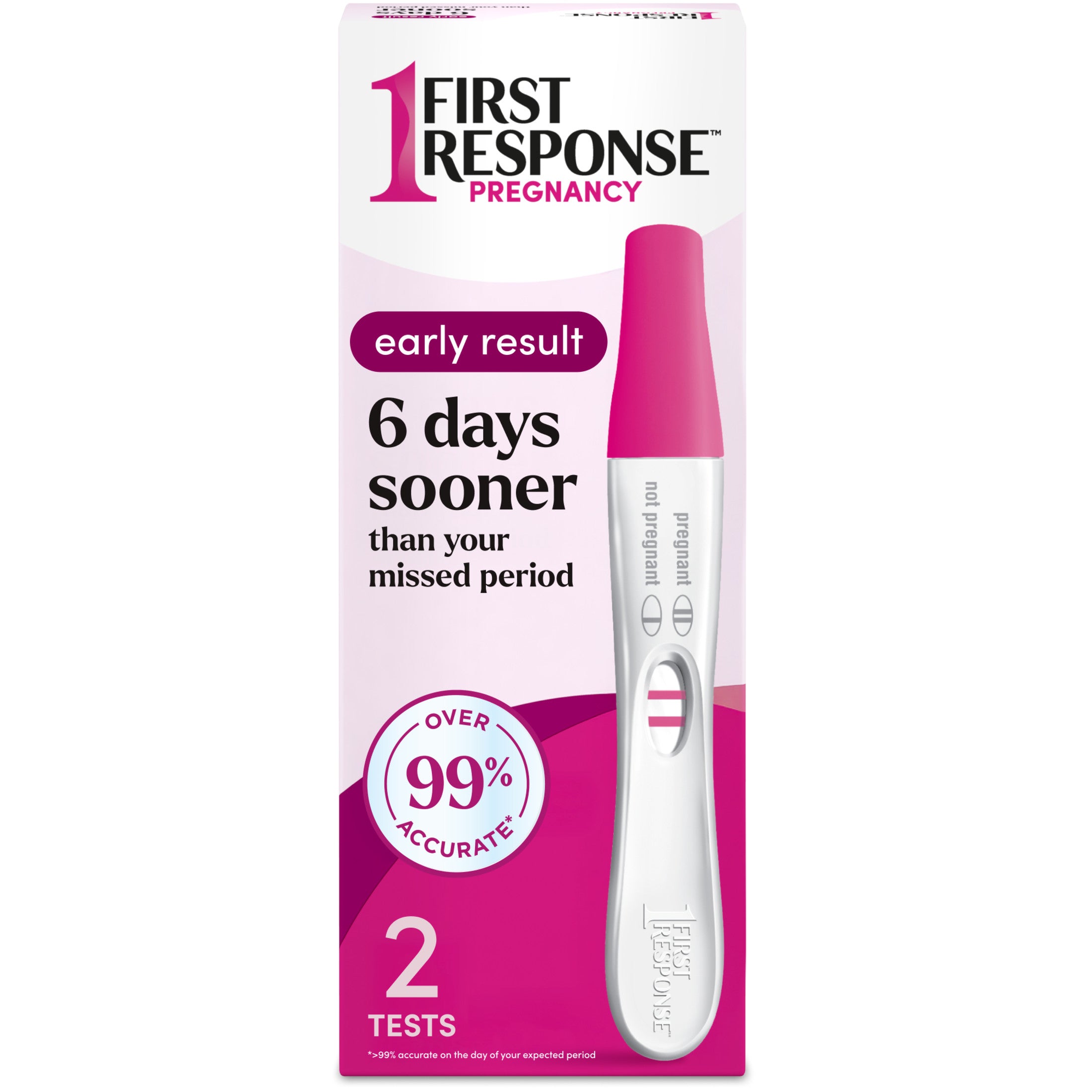 First Response Early Result Pregnancy Test | Pack of 2