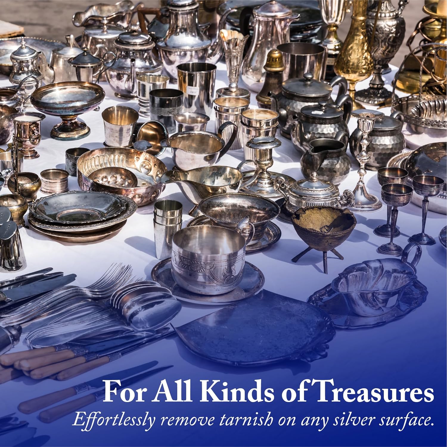 Goddards long shine silver polish foam is for all kinds of erasure - effortlessly removing tarnish on any silver surface 
