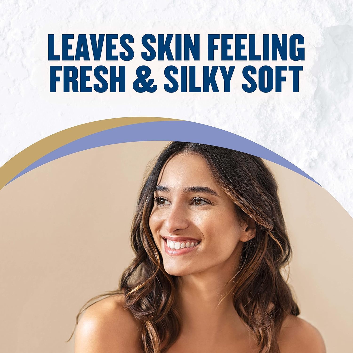 Gold Bond ultimate comfort body powder leaves skin feeling fresh & silk soft 
